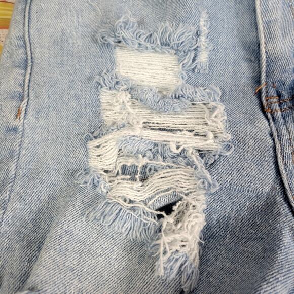 Rue 21 Curvy Denim Shorts Women Size 8 - Picture 5 of 8